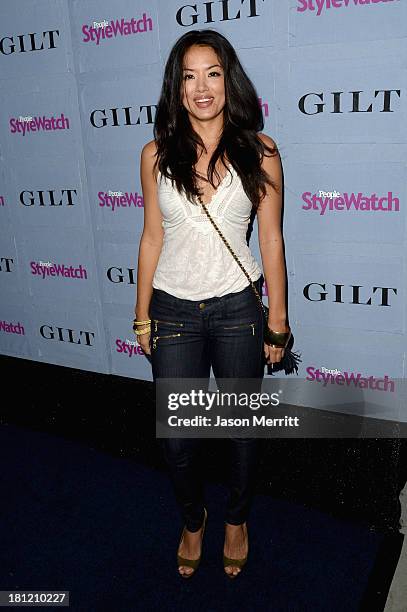 Actress Stephanie Jacobsen attends People StyleWatch Denim Awards presented by GILT at Palihouse on September 19, 2013 in West Hollywood, California.