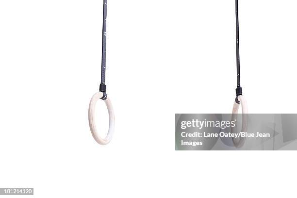 gymnastic rings - the ring stock pictures, royalty-free photos & images