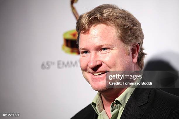 Writer Kevin Bleyer attends the 65th Emmy Awards Writers Nominee reception held at the Leonard H. Goldenson Theatre on September 19, 2013 in North...