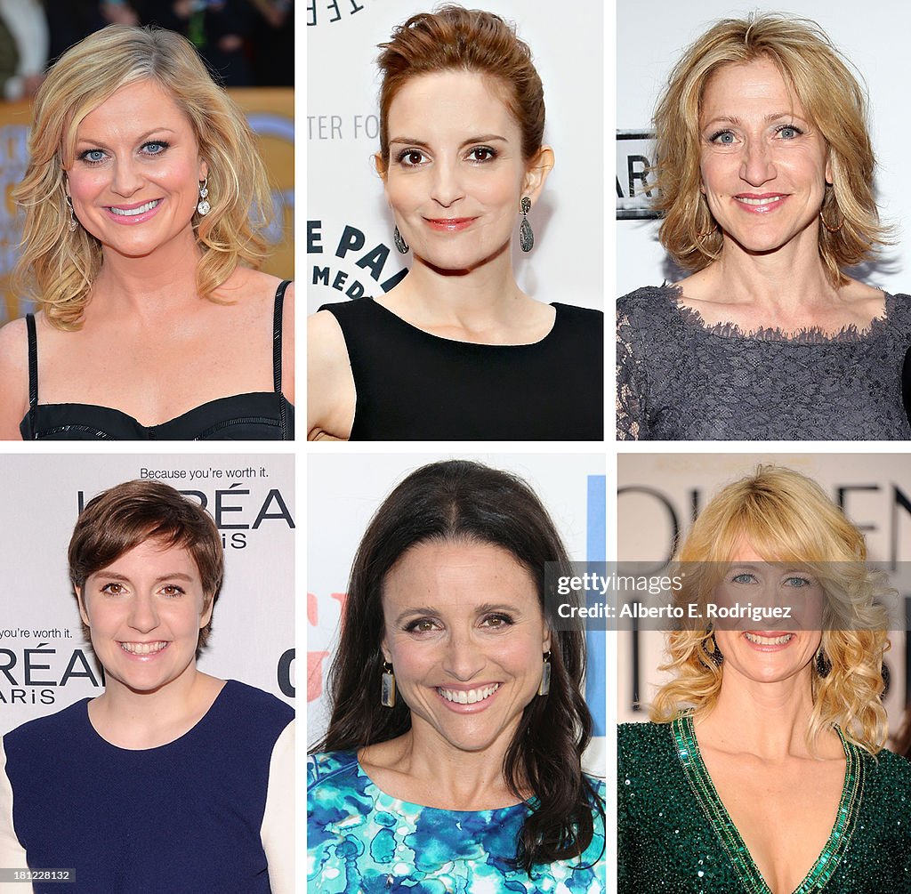 FILE:  2013 Emmy Nominees For Outstanding Lead Actress In A Comedy Series