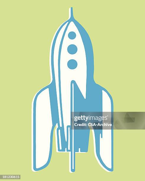 rocketship - space rocket stock illustrations