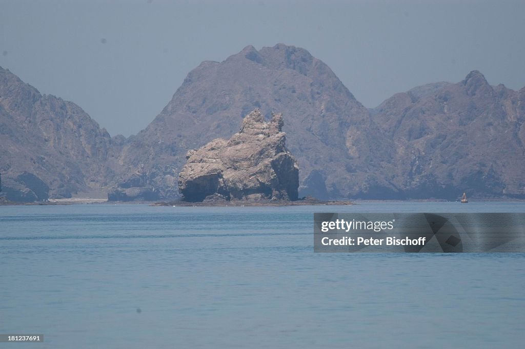 Reise, Muscat/Oman/Arabien, 09.04.2004, Golf von Oman, Arabisch