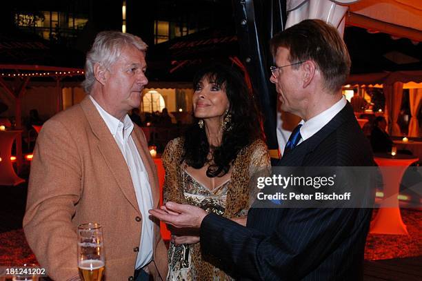 Max Lorenz, Dunja Rajter, Lebensgefährte Michael Eichler , Verleihung Medienpreis ARD-Magazin "Brisant", "Brilliant Brisant", Berlin, Deutschland, ,...