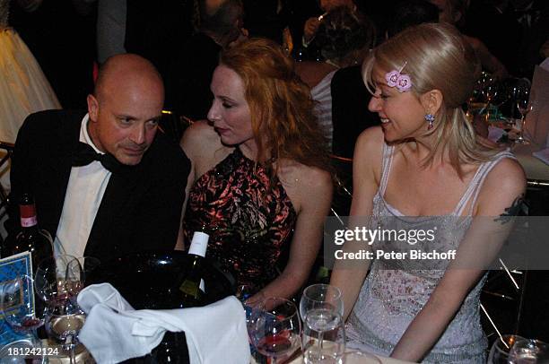 Andrea Sawatzki, Lebensgefährte Christian Berkel, Angela Baronin von Schilling , , "32. Deutscher Filmball", München, Bayern, Deutschland, Europa, ,