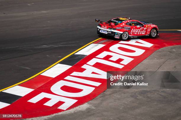 Brodie Kostecki driver of the Coca-Cola Racing Chevrolet Camaro ZL1 during the VAILO Adelaide 500, part of the 2023 Supercars Championship Series at...