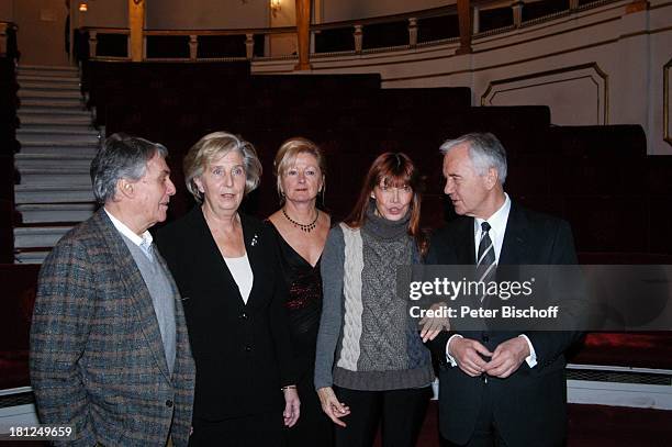 Klaus berall , Dr. Ingrid Stolpe, Dr. Med. Bärbel Dominok , Katja Ebstein , Bundesverkehrsminister Manfred Stolpe, , Benefizkonzert zur Gründung der...