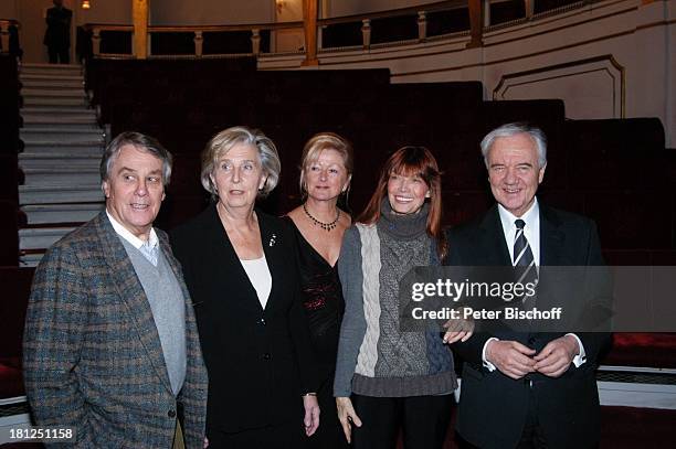 Klaus berall , Dr. Ingrid Stolpe, Dr. Med. Bärbel Dominok , Katja Ebstein , Bundesverkehrsminister Manfred Stolpe, , Benefizkonzert zur Gründung der...