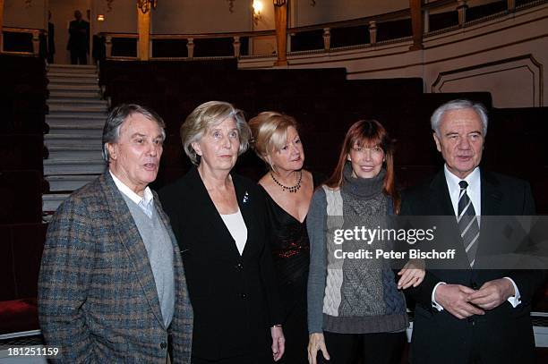 Klaus berall , Dr. Ingrid Stolpe, Dr. Med. Bärbel Dominok , Katja Ebstein , Bundesverkehrsminister Manfred Stolpe, , Benefizkonzert zur Gründung der...