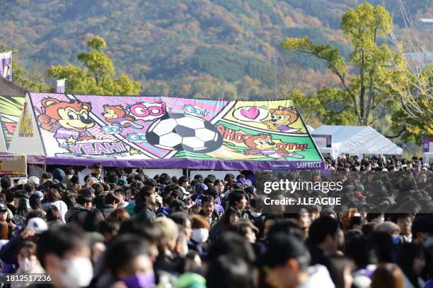 General view prior to the J.LEAGUE Meiji Yasuda J1 33rd Sec. Match between Sanfrecce Hiroshima and Gamba Osaka at EDION Stadium Hiroshima on November...