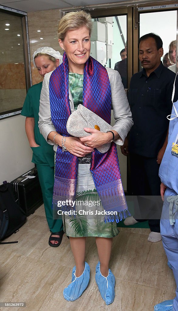 Sophie, Countess Of Wessex Visits India With ORBIS - Day 3