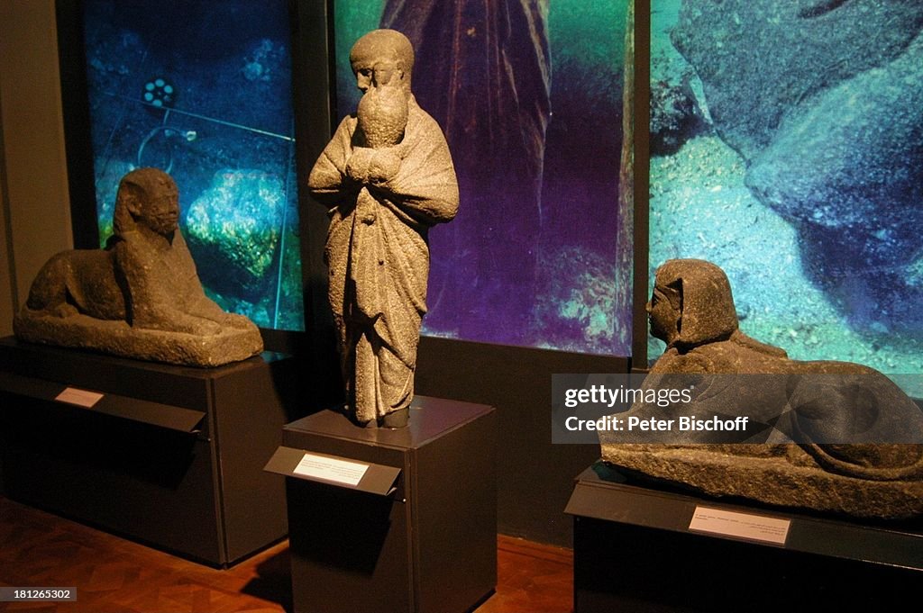 Unterwasserausgrabungen, Ägyptisches Museum, Alexandria, Ägypten