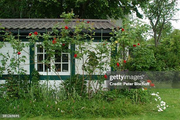 Gartenhaus von Peer Schmidt, Homestory, Amrum, ,