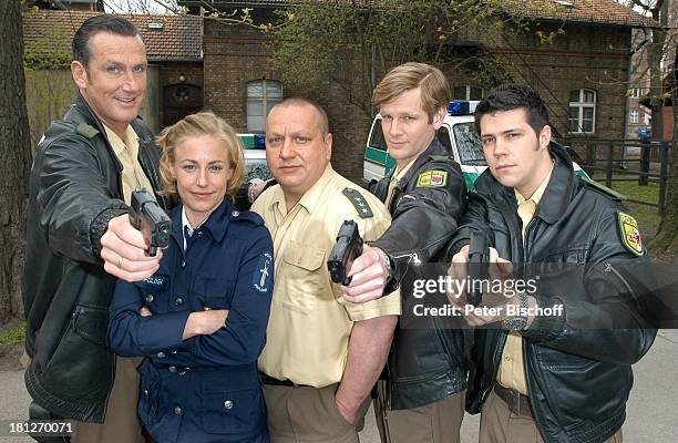 Kai Maertens, Li Hagman, Udo Kroschwald, Kai Ivo Baulitz, Bjoern Kirschniok, , ZDF-Serie " SOKO Wismar " , ,