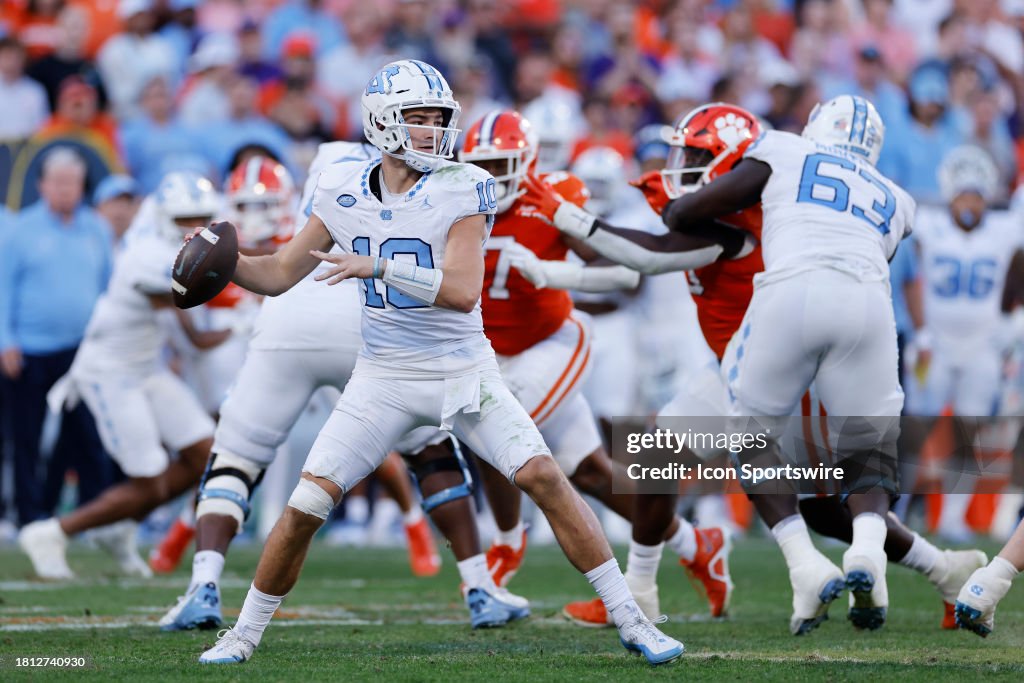 COLLEGE FOOTBALL: NOV 18 North Carolina at Clemson