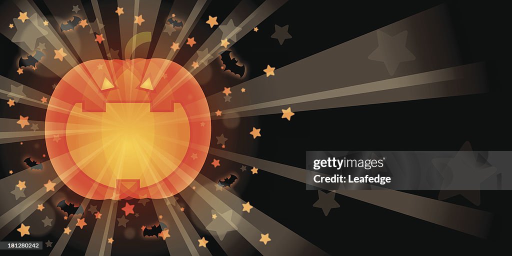 Happy halloween pumpkin