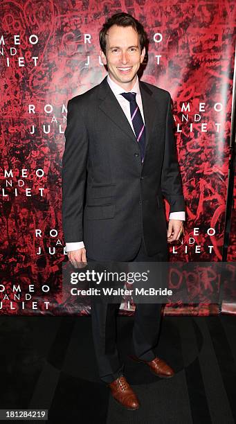 Conrad Kemp attends the "Romeo And Juliet" Broadway Opening Night after party at The Edison Ballroom on September 19, 2013 in New York City.