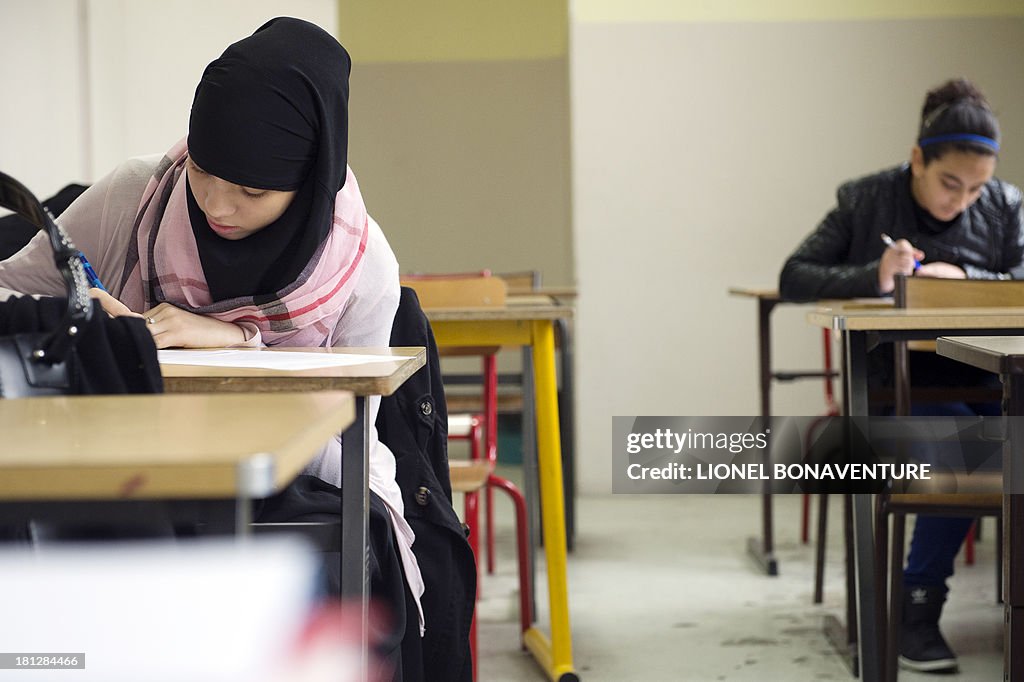FRANCE-EDUCATION-MUSLIM