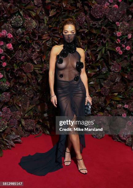 Rita Ora attends British Vogue's Forces For Change at The MAINE Mayfair on November 23, 2023 in London, England.