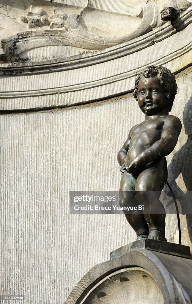 Fountain statue of Manneken Pis