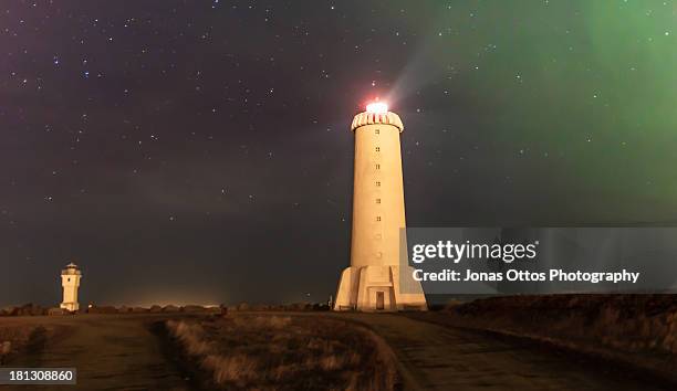 akranes lighthouses - akranes bildbanksfoton och bilder