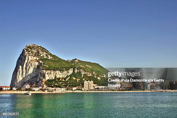 peñon de gibraltar, uk - gibraltar stock pictures, royalty-free photos & images