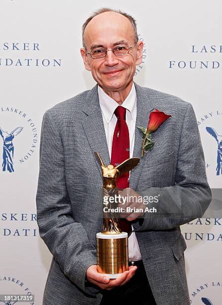 Dr. Thomas Sudhof, winner of the Basic Award, is seen during the The Lasker Awards 2013 on September 20, 2013 in New York City.