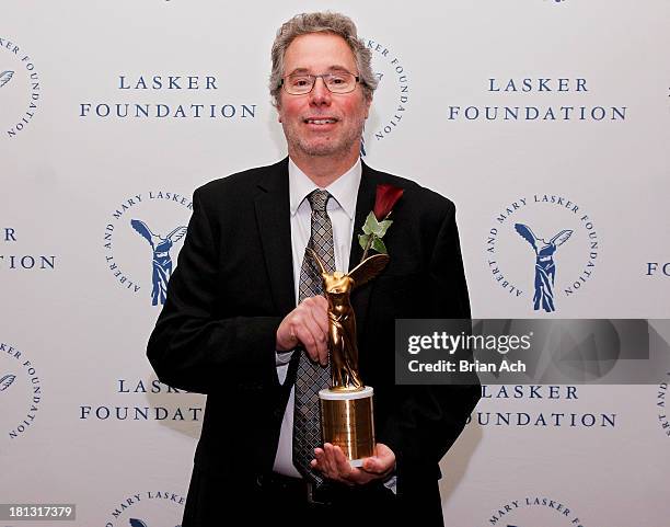 Dr. Richard Scheller of Genentech, winner of the Basic Award, is seen during the The Lasker Awards 2013 on September 20, 2013 in New York City.