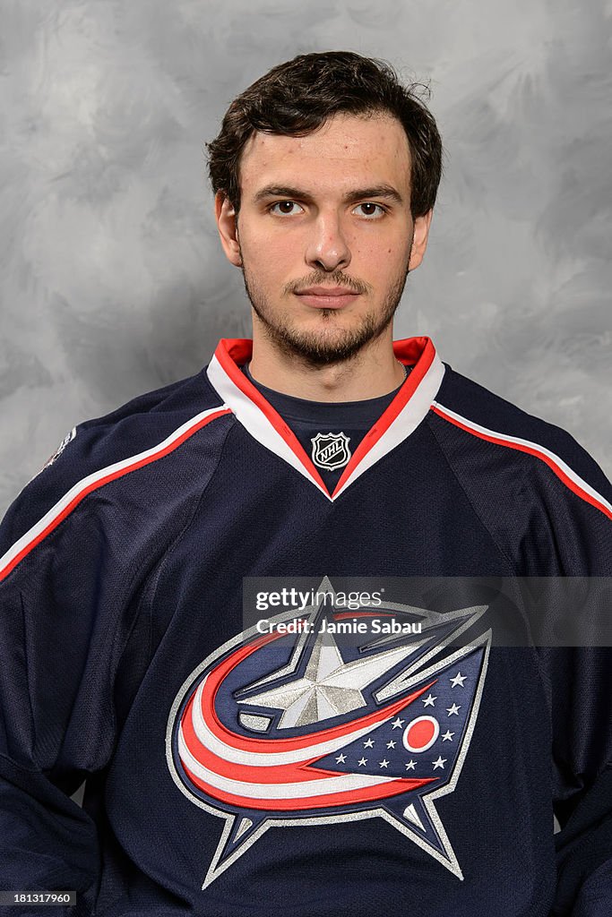 2013-2014 Columbus Blue Jackets Headshots