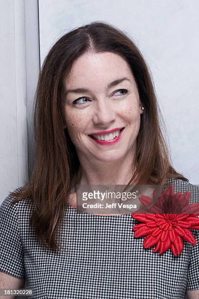 Actress Julianne Nicholson is photographed at the Toronto Film Festival on September 10, 2013 in Toronto, Ontario.