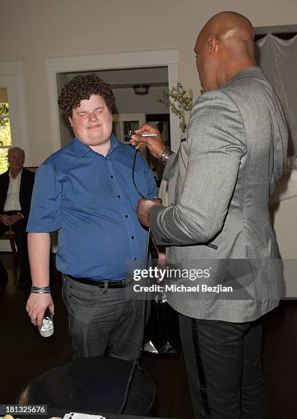 Actor Jesse Heiman attends Mark Kearney Group - "Iced Out" Luxury Emmy Suite - Inside - Day 1 on September 19, 2013 in Los Angeles, California.