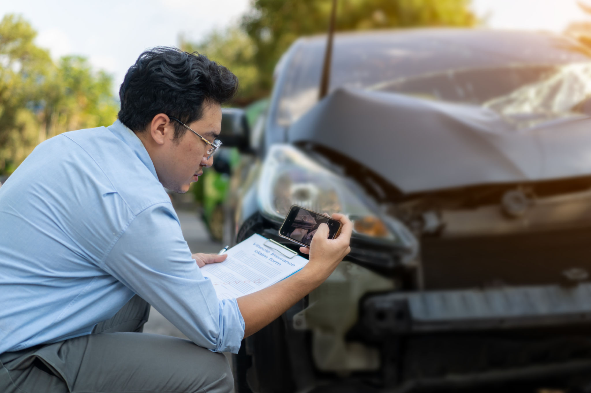 medical evaluation car accident