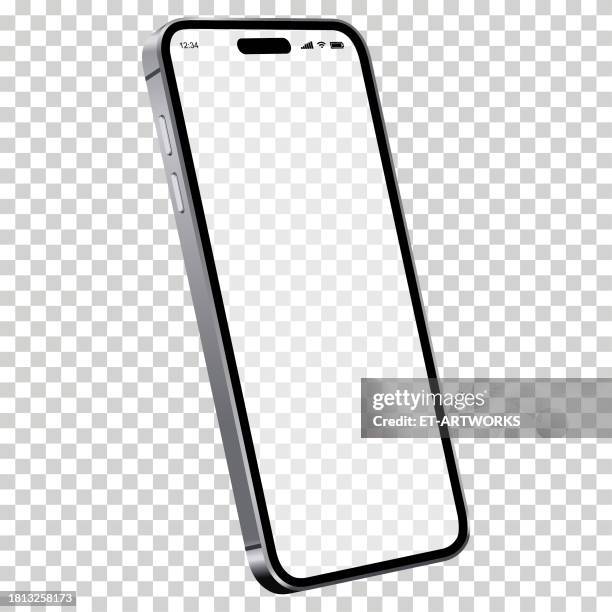 illustrations, cliparts, dessins animés et icônes de modèles de téléphones mobiles similaires à la maquette d’iphone - iphone