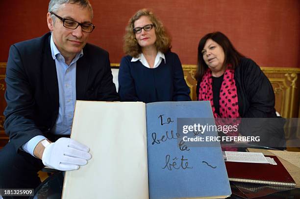 Museum of Letters and Manuscripts administrator Pascal Fulacher , M6 broadcast group member Ellen Schafer and relative of French Artist Jean Cocteau...