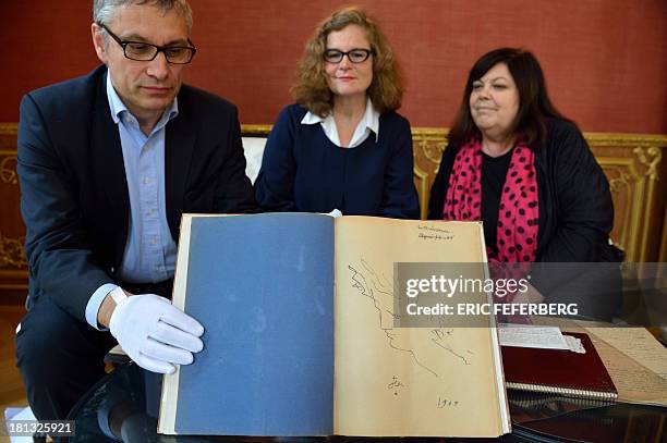 Museum of Letters and Manuscripts administrator Pascal Fulacher , M6 broadcast group member Ellen Schafer and relative of French Artist Jean Cocteau...