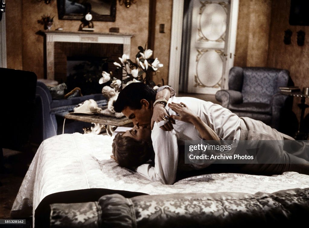 Vivien Leigh And Warren Beatty In 'The Roman Spring Of Mrs. Stone'