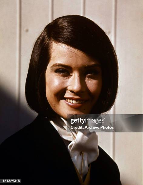 Diane Baker in publicity portrait for the film 'Marnie', 1964.