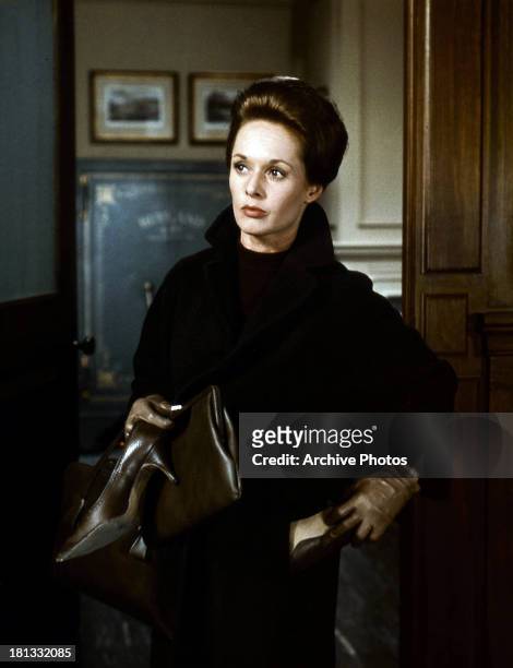 Tippi Hedren in a scene from the film 'Marnie', 1964.