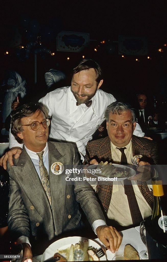 Hardy Rodenstock, Hans-Peter Wodarz (Sterne-Koch), Gäste, Party