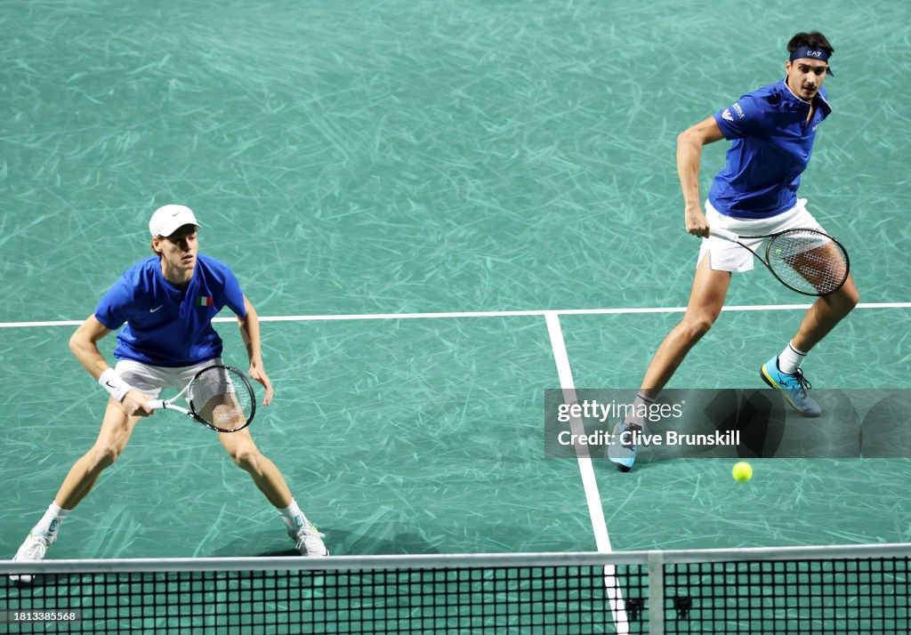 Davis Cup Final - Italy v Serbia Semi-Final
