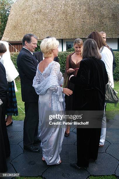 Janette Rauch , Prinz Christian Sigismund von Preussen , Ehefrau Prinzessin Nina von Preussen , Sophie Schütt , Sommerfest "Der festliche Sommerabend...