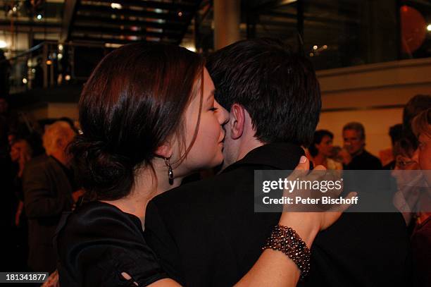 Henriette Richter-Röhl , Ehemann Dr. Walter Unterweger , Aftershow-Party nach ARD/MDR Gala, Verleihung Medienpreis "Brisant Brillant" , Dresden,...