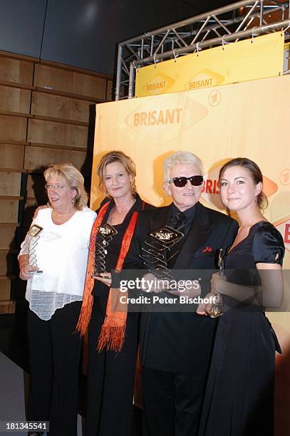 Henriette Richter-Röhl , Heino , Suzanne von Borsody , Brigitte Heinisch , ARD/MDR Gala, Verleihung Medienpreis "Brisant Brillant" , Dresden,...