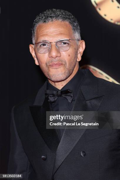 Roschdy Zem attends the Ceremony of the 20th anniversary of the festival during the 20th Marrakech International Film Festival on November 25, 2023...