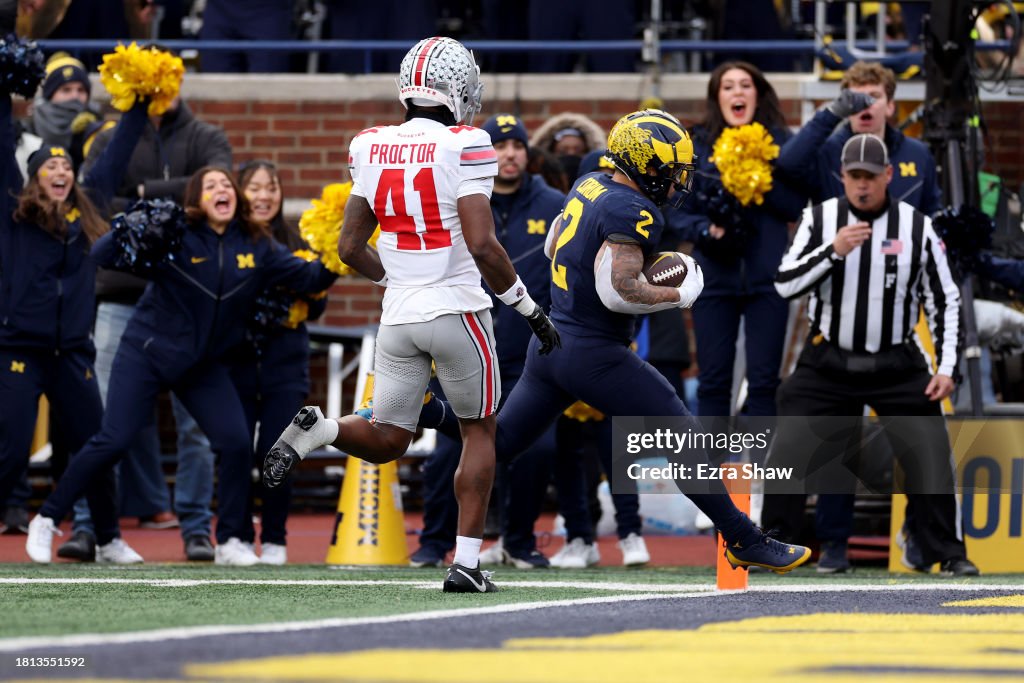 Ohio State v Michigan