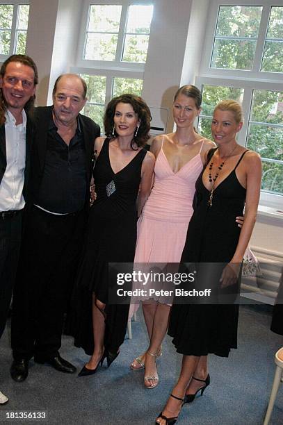 Andreas Bicking, Ralph Siegel, Kriemhild Jahn, Marcella Siegel, Julia Siegel , Musical "Lachen", Premiere, Cuxhaven, Deutschland, ,