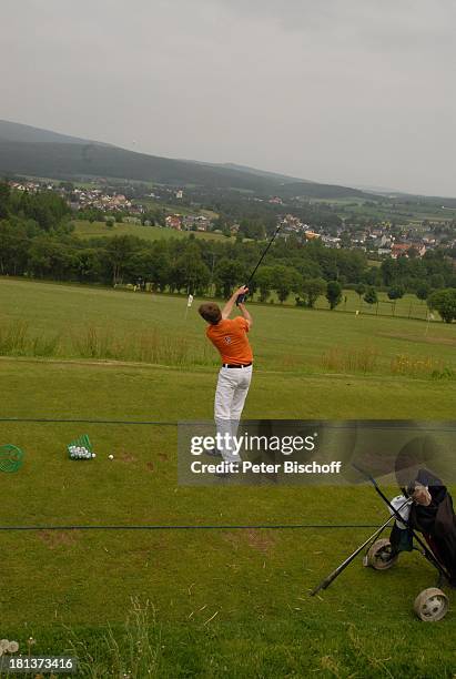 Jens Weissflog, Benefiz-Golf-Turnier des Promi-Charity-Golf-Clubs "Eagles" zugunsten des parkinsonkranken Ex-Star-Tenor P E T E R H O F M A N N,...