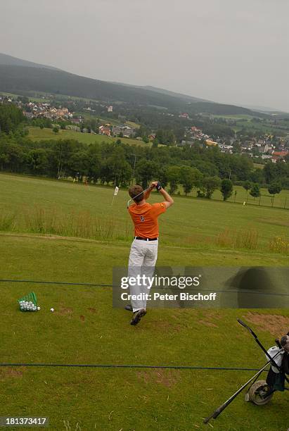 Jens Weissflog, Benefiz-Golf-Turnier des Promi-Charity-Golf-Clubs "Eagles" zugunsten des parkinsonkranken Ex-Star-Tenor P E T E R H O F M A N N,...