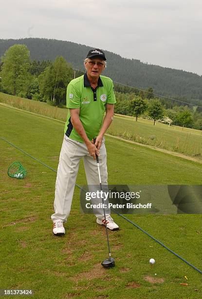 Arthur Brauss, Benefiz-Golf-Turnier des Promi-Charity-Golf-Clubs "Eagles" zugunsten des parkinsonkranken Ex-Star-Tenor P E T E R H O F M A N N,...