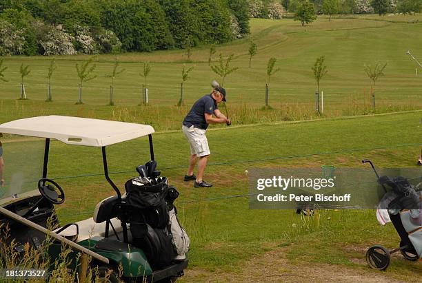 Golfer, Benefiz-Golf-Turnier des Promi-Charity-Golf-Clubs "Eagles" zugunsten des parkinsonkranken Ex-Star-Tenor P E T E R H O F M A N N, Golf-Hotel...