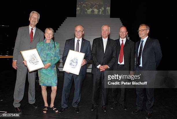 Dr. Henning Scherf , Brigitte Boehme , Manfred Mueller , Armin Mueller-Stahl , Jan Metzger , Reinhold Beckmann , 1. Verleihung des "Bremer...